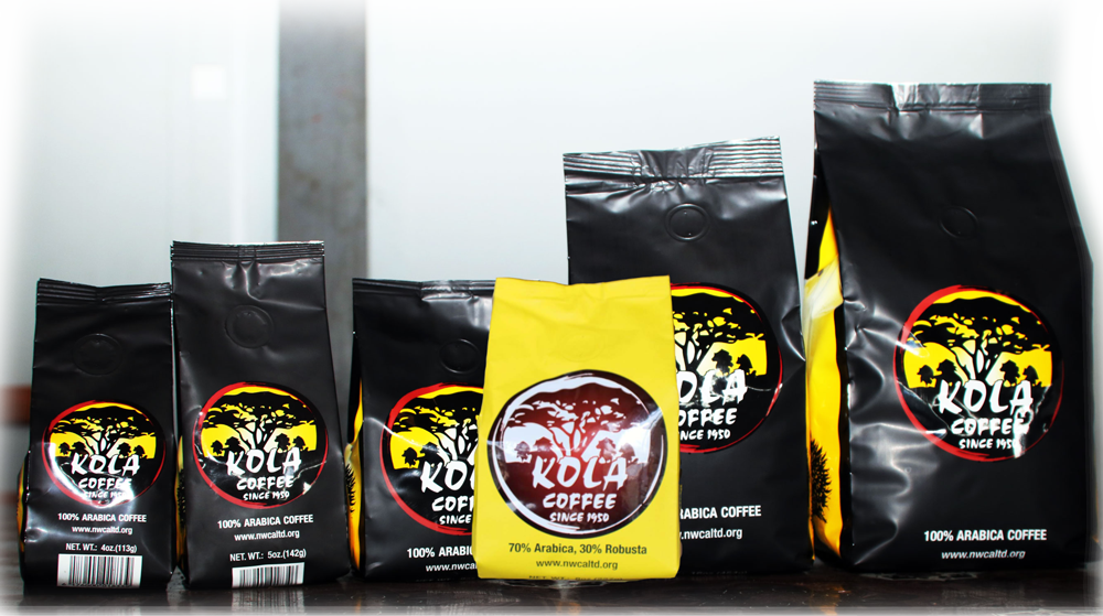 All Kola coffee Packs